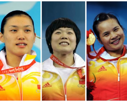 (左起)曹磊、劉春紅和陳燮霞。
