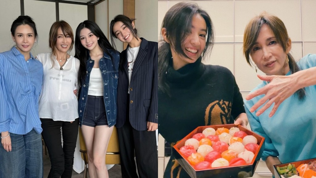 邱淑贞、工藤静香合体世纪同框    沈月晒腿比木村光希更胜一筹