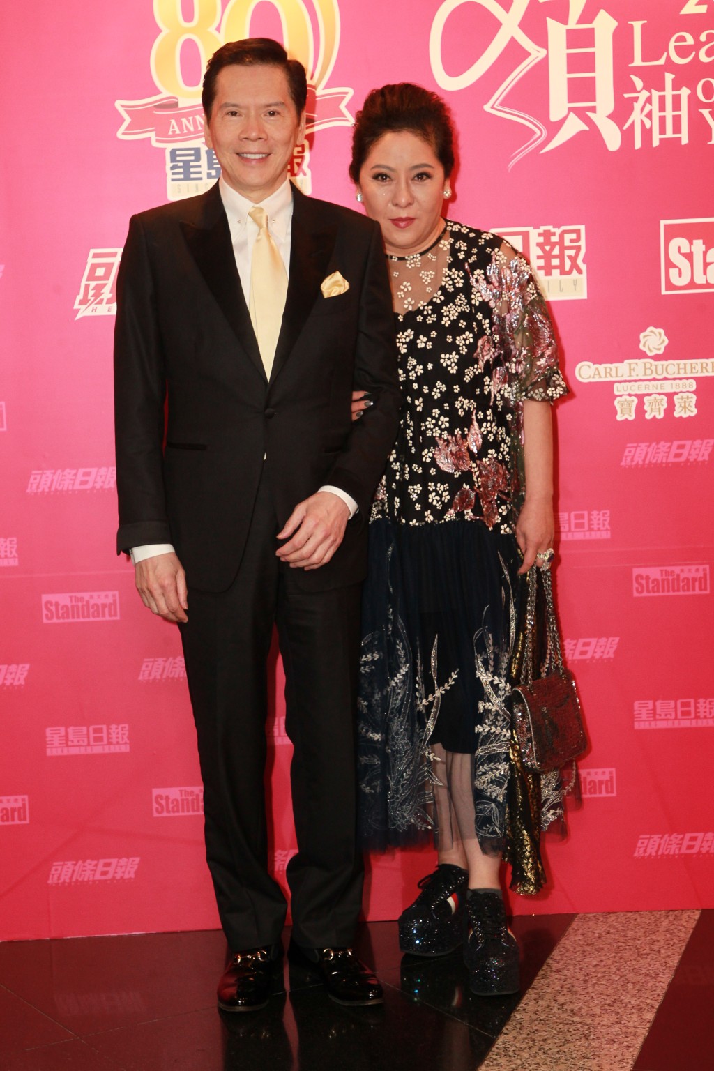 向太陳嵐與老公向華強結婚超過40年。