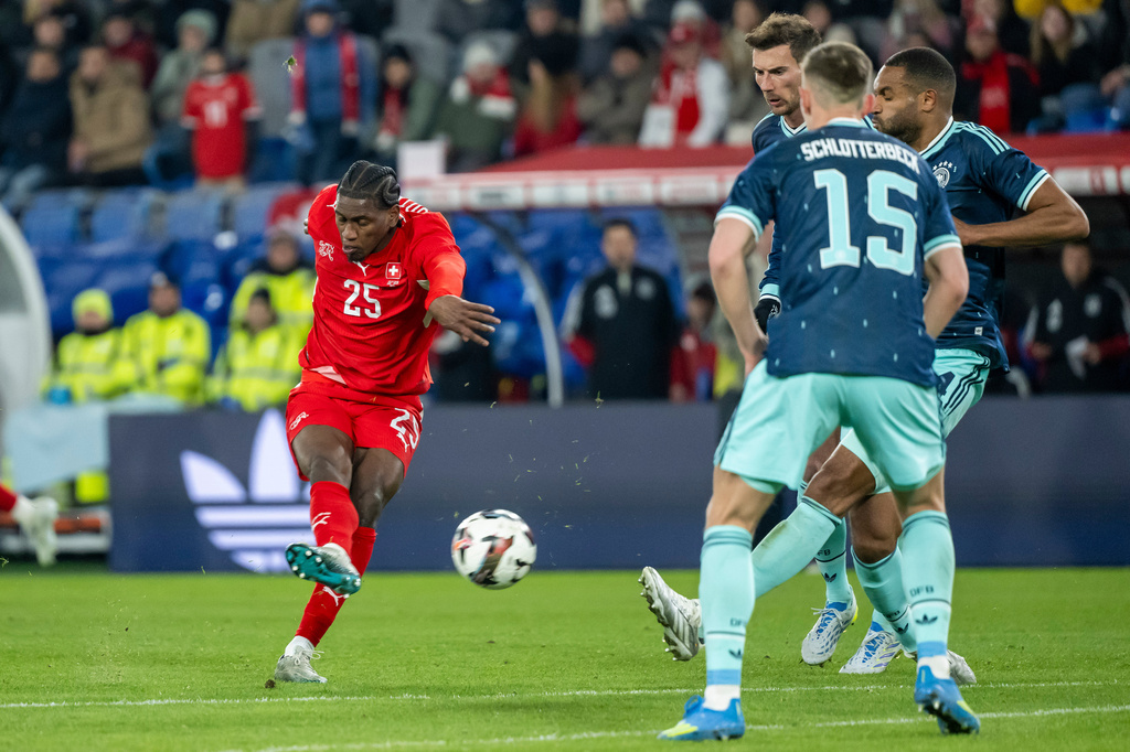 德國4：3瑞士。美聯社