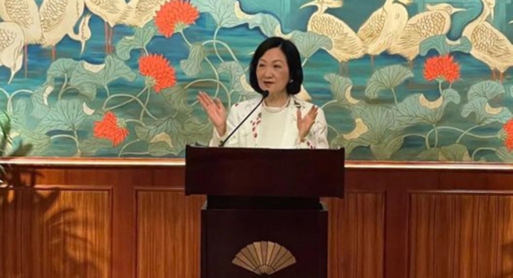 行政會議復辦午餐會 召集人葉劉淑儀指有史以來最多人參與。葉劉淑儀facebook圖片