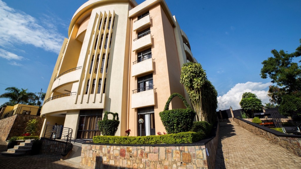 英國政府在盧旺達為安置非法入境者準備的「希望旅館」（The Hope Hostel ）。  路透社