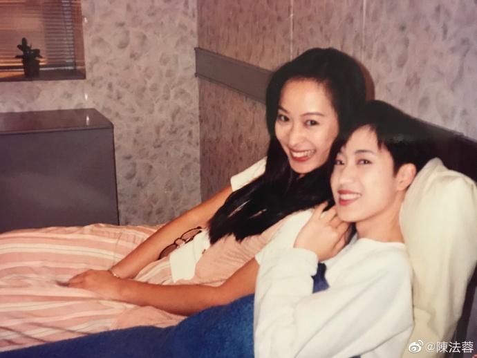 陳法蓉與黎美嫻已成為好朋友。
