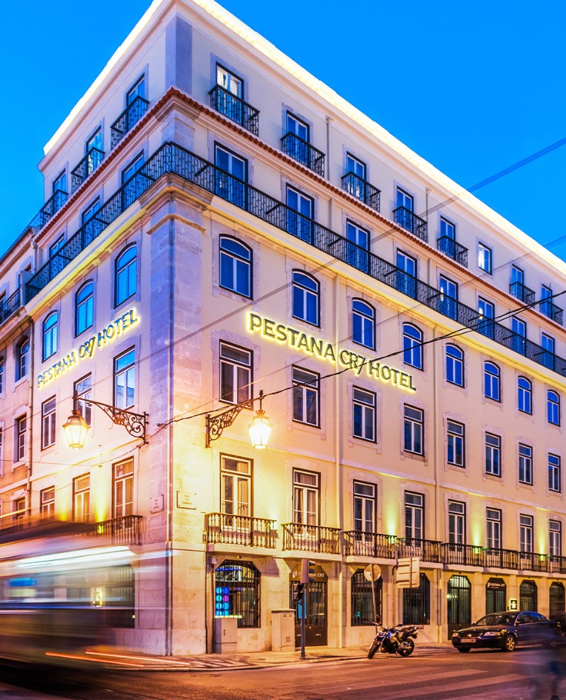 位於葡萄牙里斯本的Pestana CR7酒店。圖片來源:酒店網站 位於葡萄牙里斯本的Pestana CR7酒店。圖片來源:酒店網站