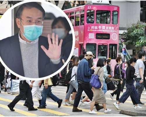 許正宇(小圖)表明政府資源有限,難再推出新一輪保就業計畫。