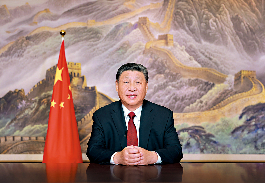 國家主席習近平通過中央廣播電視總台和互聯網,發表2025年新年賀詞。