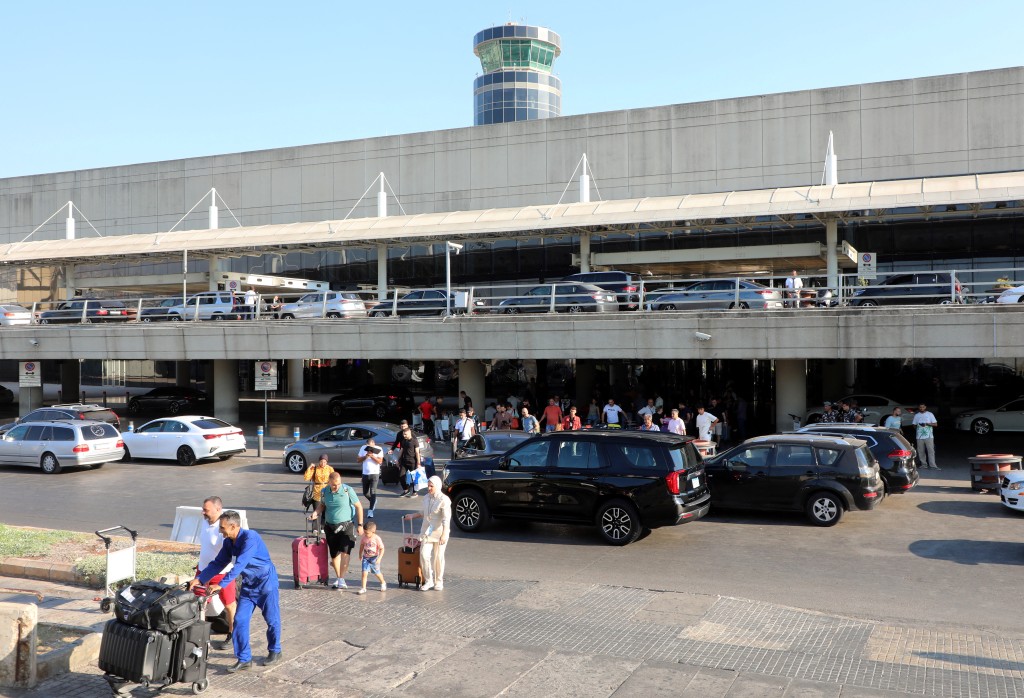 在过往冲突中，贝鲁特国际机场曾沦为攻击目标。路透社