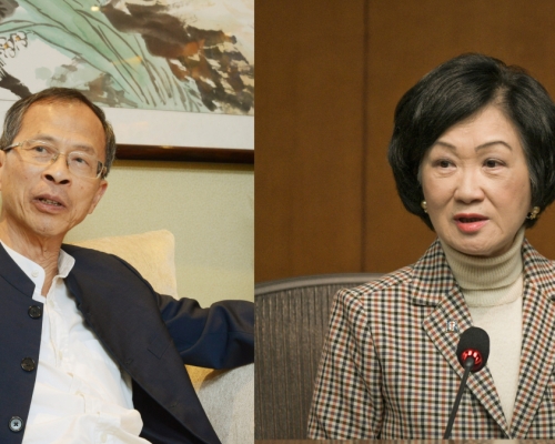 葉劉淑儀和曾鈺成公開大談往日與情報人員接觸的內情。資料圖片