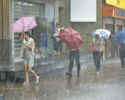 天文台預測今年夏季雨量正常至偏多。資料圖片