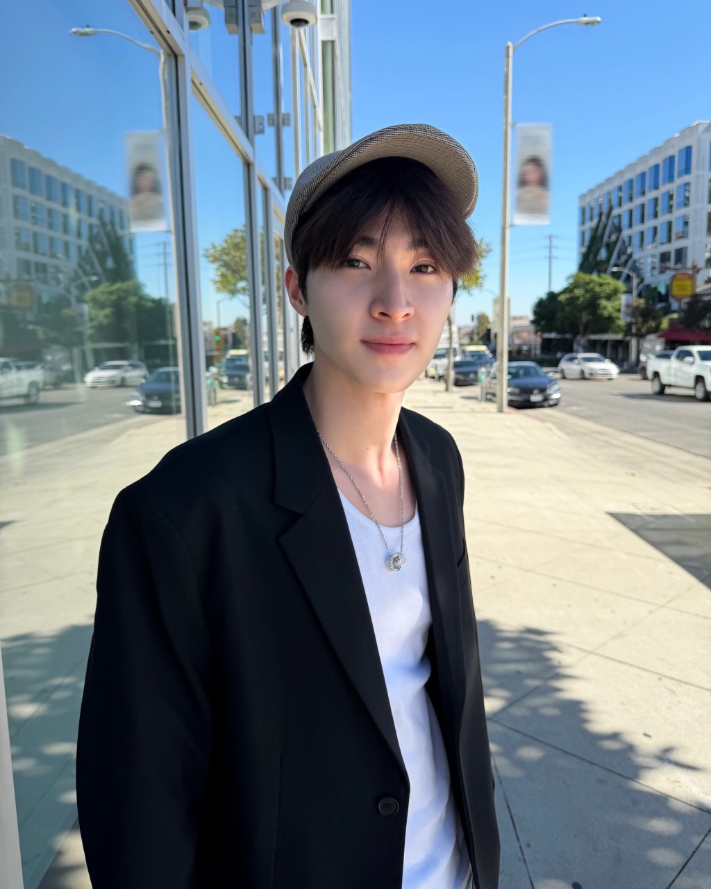 泰籍男星Blue疑似已見家長。