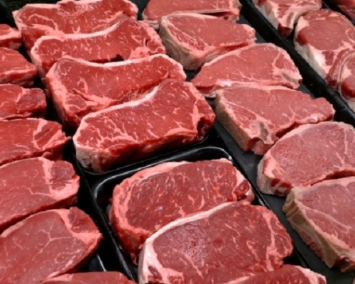 加拿大牛肉產品。AP圖片