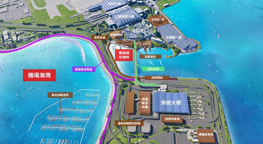 機管局正推進「機場城市」以及香港國際機場東莞空港中心。 機管局正推進「機場城市」以及香港國際機場東莞空港中心。