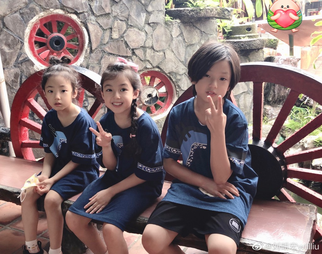 劉畊宏有兩女一子，他本來想送他們到溫哥華讀書，最後改變主意。