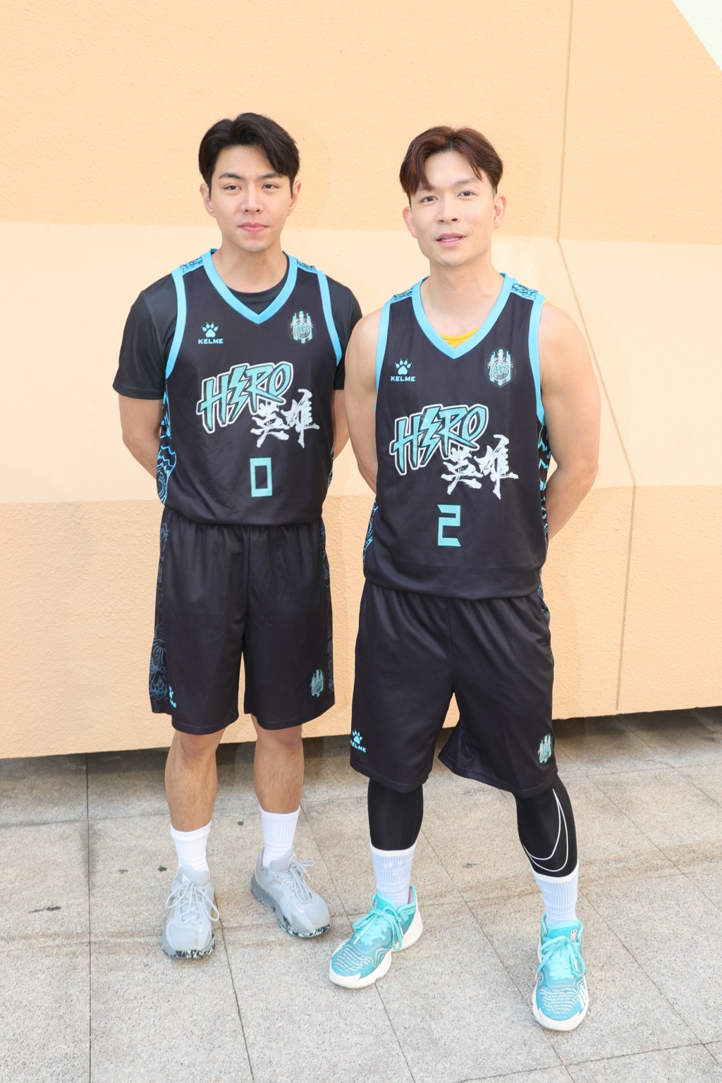 罗天宇、周志康身为HERO明星篮球队元老成员。