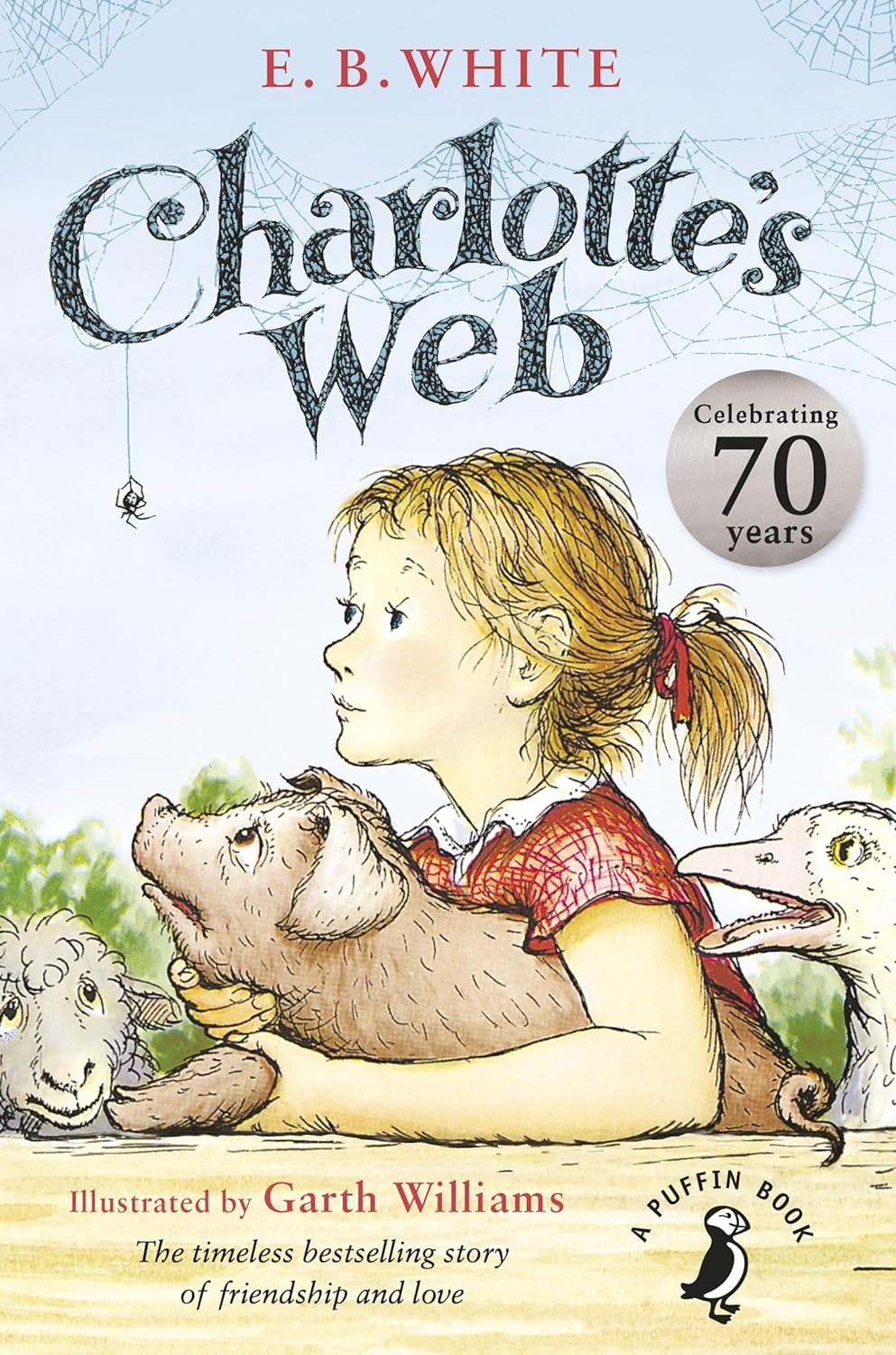 必看英文童書4：《Charlotte's Web》 by E.B. White（圖片來源：資料圖片） 