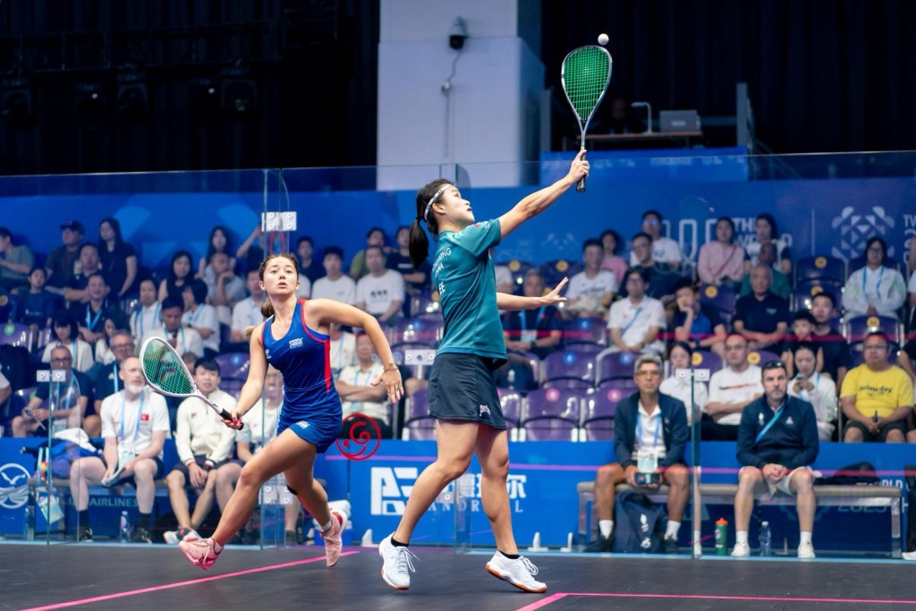 李嘉兒8強止步。港協暨奧委會圖