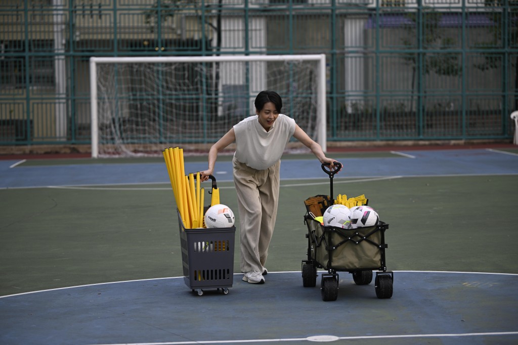 Gigi現實中以正面心態面對人生上半場，與劇情不謀而合。（電影《逆轉上半場》劇照）