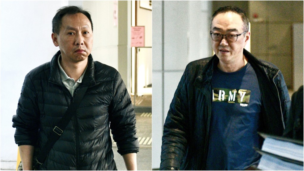 左起伍超光和鄭德起。資料圖片
