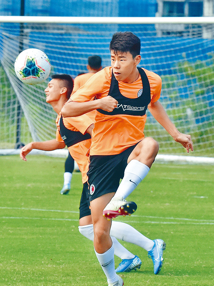 已成港腳的孫銘謙（圖），將聯同廖智謙、劉穎笙及李啟智赴南韓試腳。　