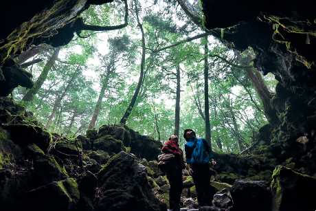 从富士山一合目开始登山，能够给予身体足够的高度适应时间，相较从五合目开始登山可减少高山反应的风险。资料图片