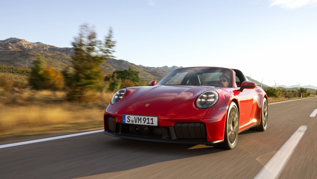 保時捷911 Targa 4 GTS搭載Turbo-Hybrid高性能混合動力系統，綜合馬力輸出541ps。