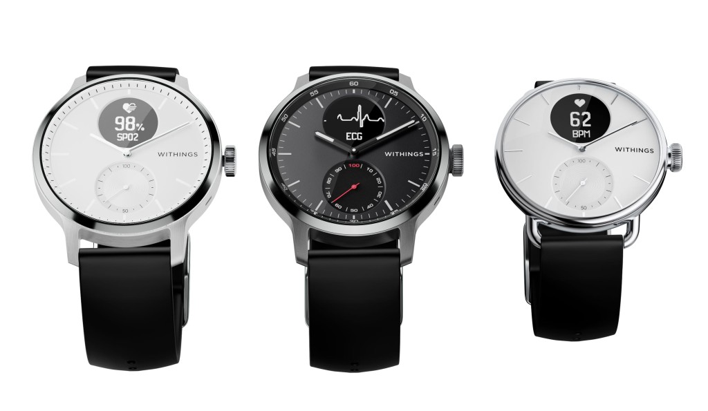 Withings Scanwatch設計走文青路線。