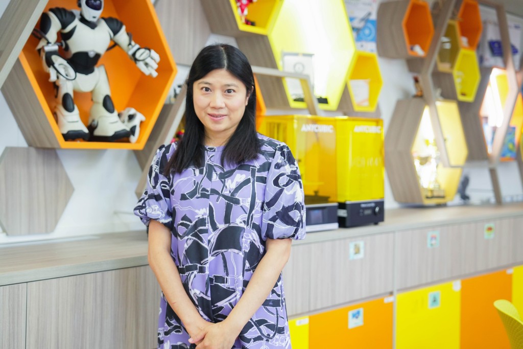 香港資助小學校長會主席 / 油蔴地天主教小學（海泓道） 陳淑儀校長（圖片來源：學校提供）