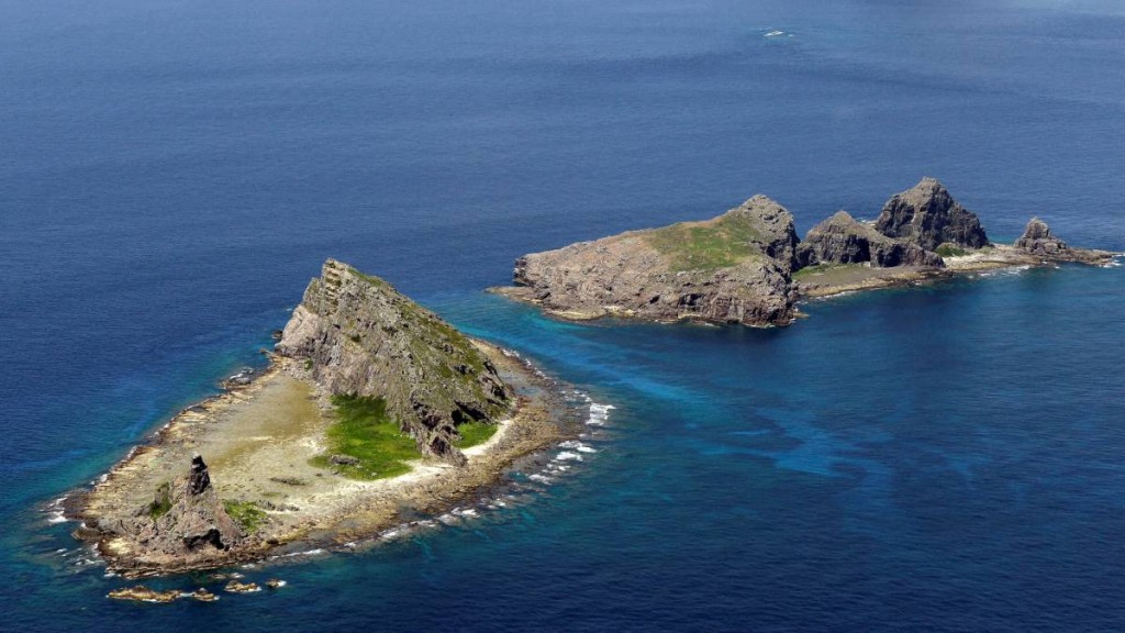 中國海警強調釣魚島是中國固有領土。路透社