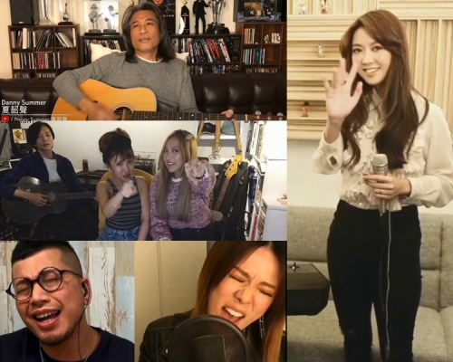 Fiona與夏韶聲、鍾舒漫姊妹、小肥和J.Arie輪流獻唱。