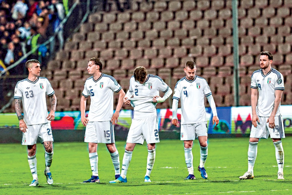 意大利連續3屆無緣世界盃決賽周。