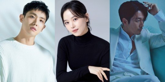 (左起)李準、姜漢娜及張赫的新劇《紅丹心》,因為確診者導致停拍。 (左起)李準、姜漢娜及張赫的新劇《紅丹心》,因為確診者導致停拍。