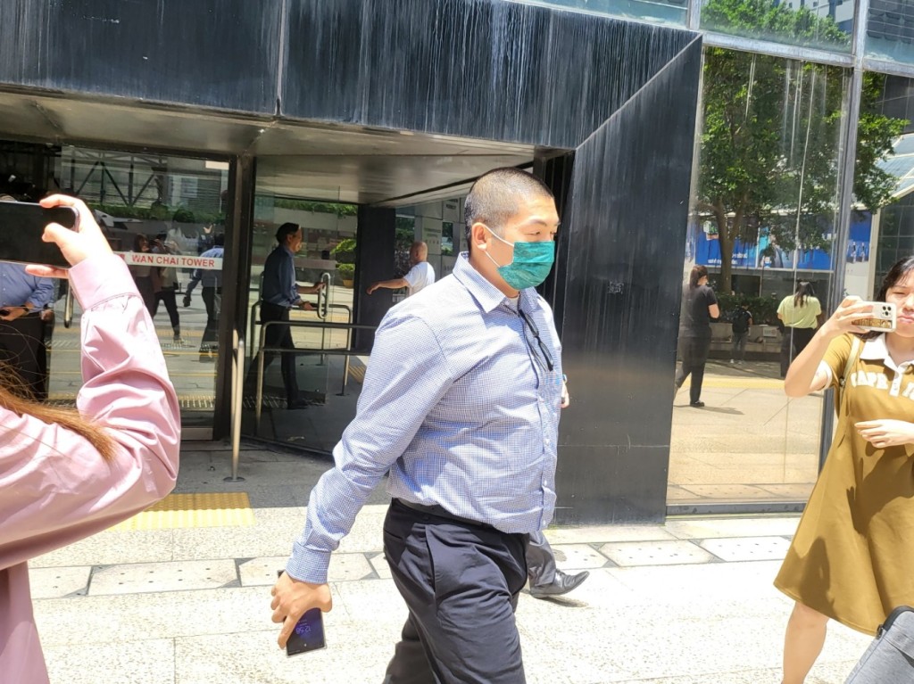 被告之一葉子軒否認控罪受審。王仁昌攝