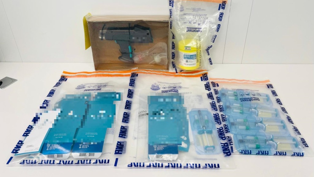 銅鑼灣美容院涉非法行醫 警夥衞生署搜查拘兩女