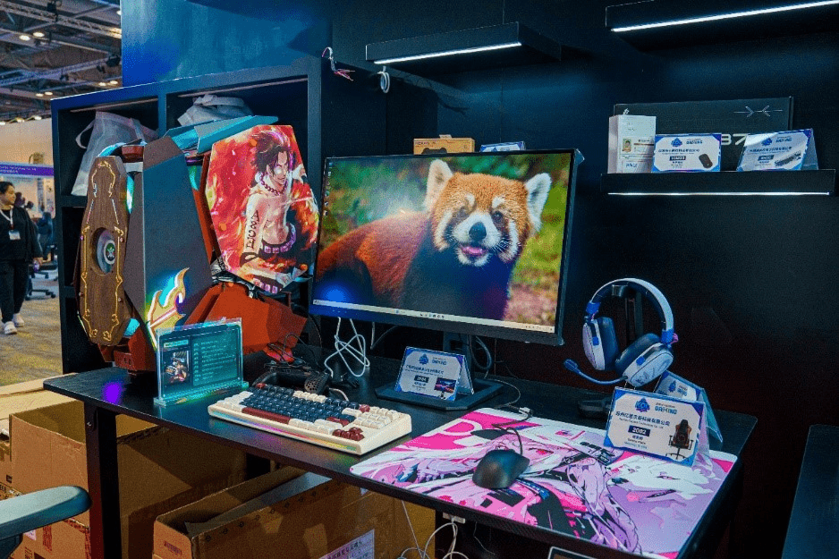 電競區將展示多家品牌與廠商的新款產品，全面滿足業電競選手與大眾玩家不同需求。