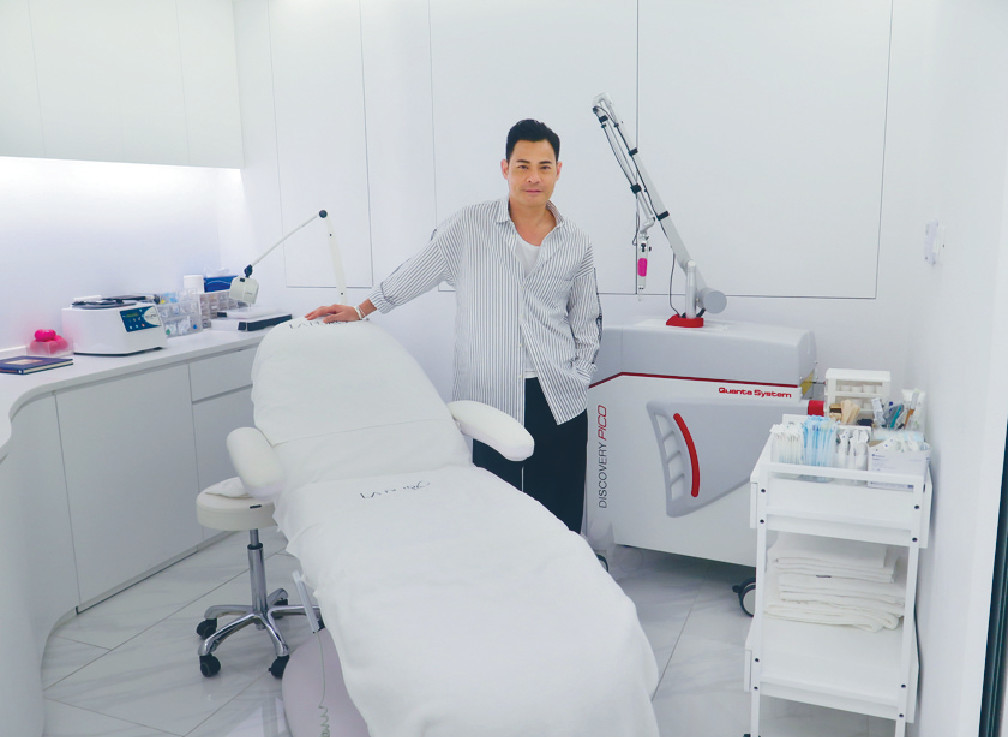 ■因疫情關係,Ben所開的美容院生意大受影響,只望疫情盡快過去。