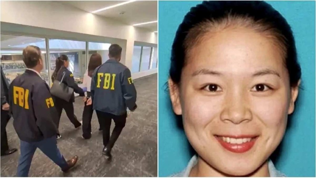 加州女地产经纪张婉莹准备乘飞机到中国前，遭FBI拘捕。X：F.A. United States Attorney Bill Essayli