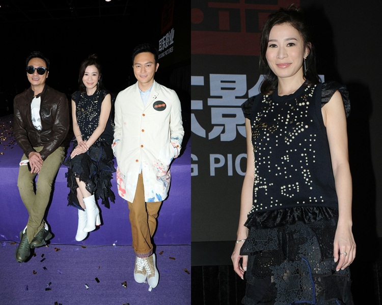 吴镇宇、佘诗曼、张智霖一齐受访。