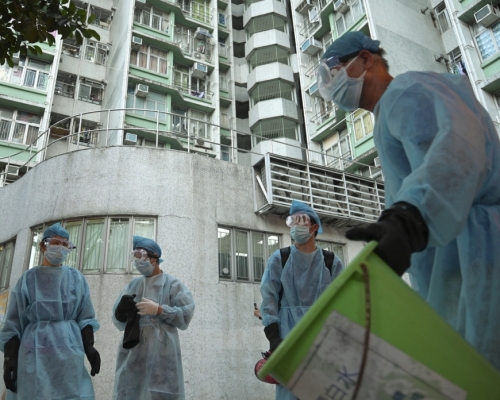 本港疫情持續。資料圖片