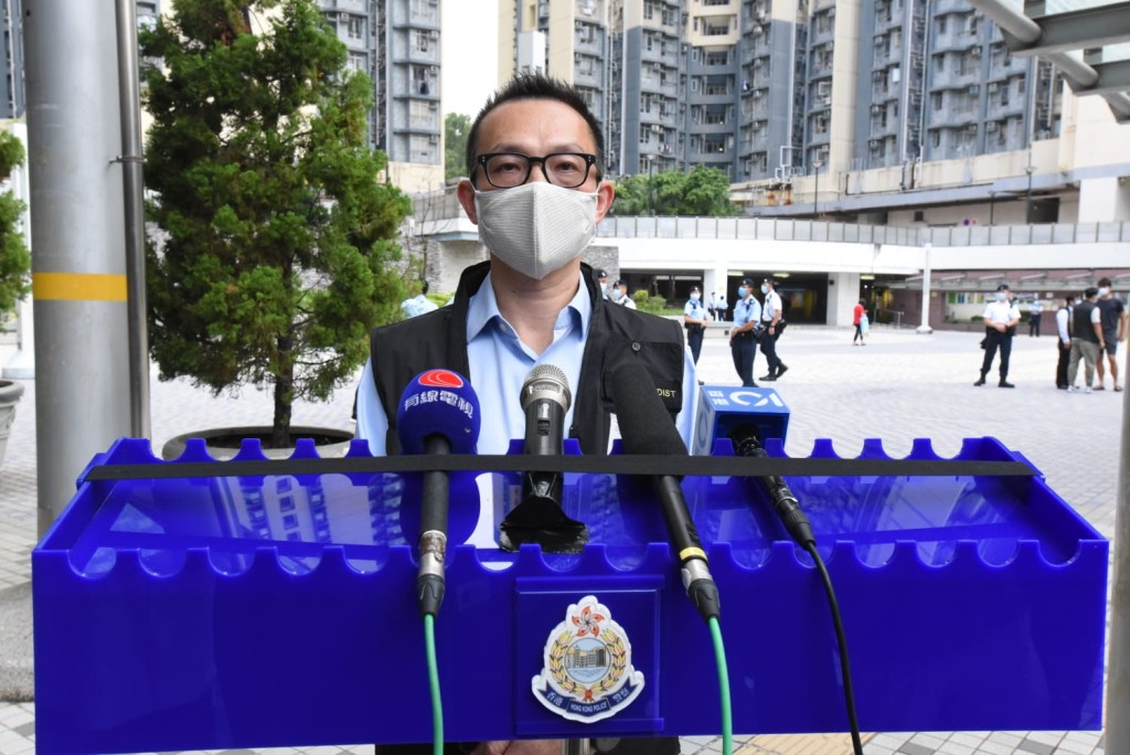葵青警區助理指揮官(刑事)林志源警司。