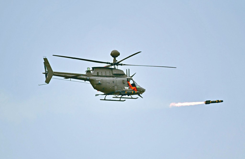 美製OH-58D偵察直升機
　　