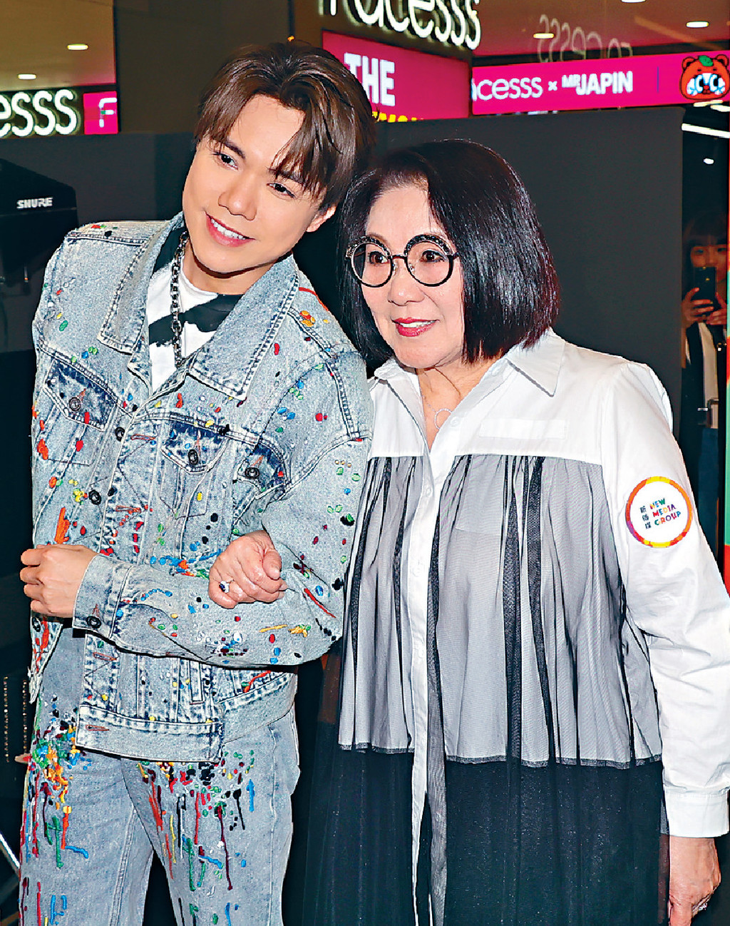 ■軒仔覺得司棋姐的潮流觸覺，超越好多後輩。
