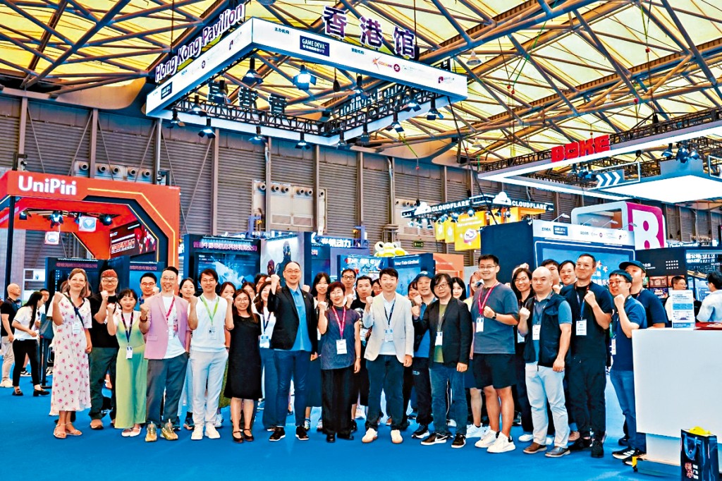 香港不乏遊戲開發人才。圖為業內人士到訪上海「China Joy遊戲展」。