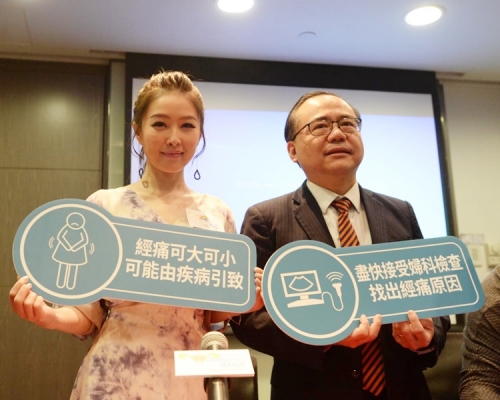 樂瞳(左)分享經歷籲盡快求醫。