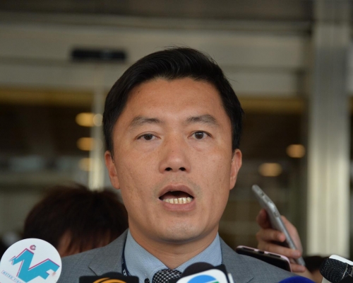 新界南總區重案組第三隊總督察謝旦生。盧江球攝