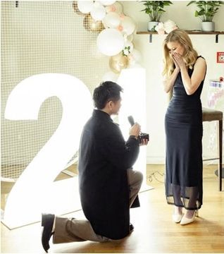 麥克沙恩（Dominique McShain）得知患病後閃婚。  dominiquemcshain
