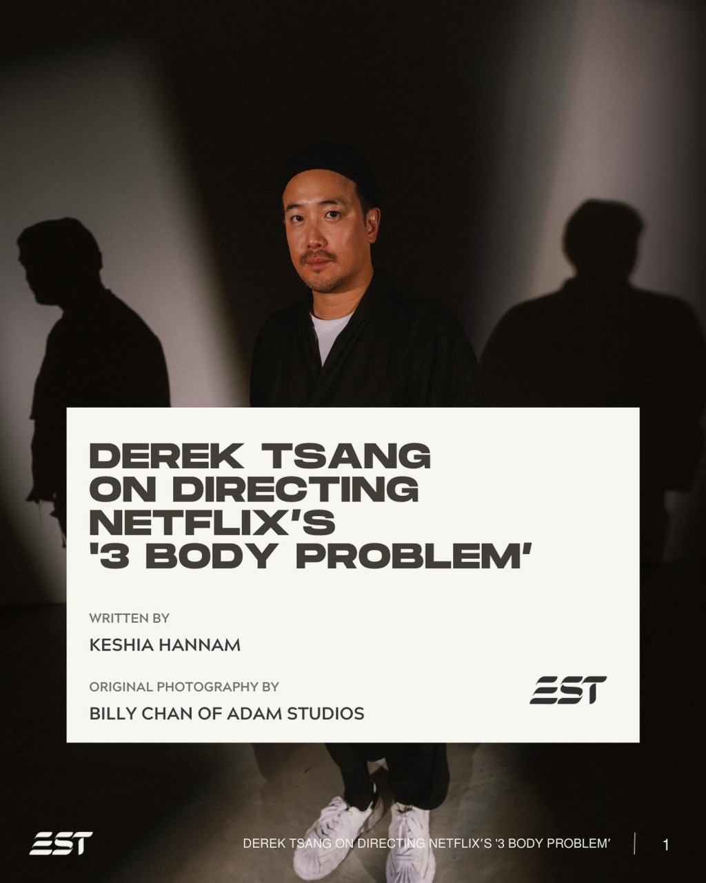 曾國祥最近以香港導演身份執導Netflix劇集《3體》。
