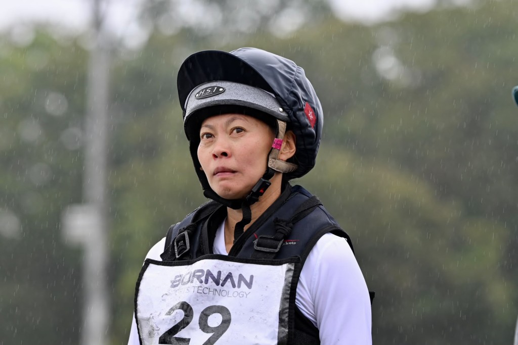 馬術越野障礙賽: 何苑欣 - 2026名古屋亞運。劉駿軒攝 馬術越野障礙賽: 何苑欣 - 2026名古屋亞運。劉駿軒攝