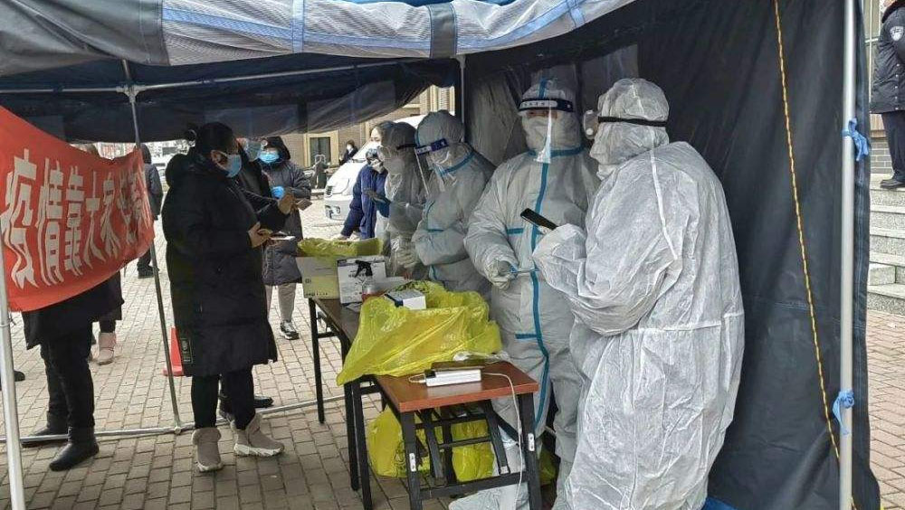 內地增40宗本土確診,遼寧佔29宗。網圖