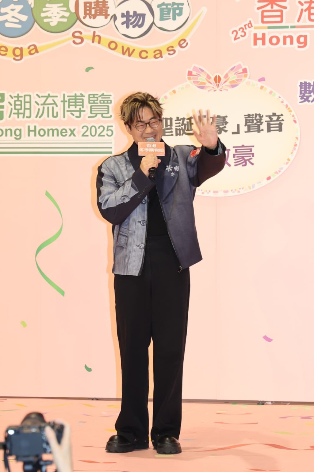 羅啟豪出席「香港冬日美食節」。