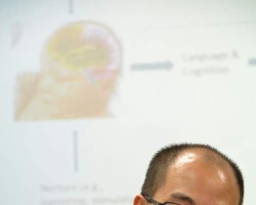 中大大腦及認知研究所所長黃俊文。